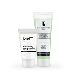 PIEL Комплекс: Очищення шкіри обличчя і слухняне волосся для чоловіків. Базовий комплекс 4, фото 