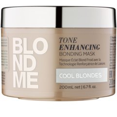 Маска кератиновое восстановление для холодных оттенков блонд Schwarzkopf Professional Blondme Keratin Restore Bonding Mask ool Blondes, 200 ml