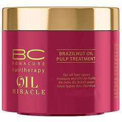 Schwarzkopf Professional Oil Miracle Brazilnut Oil Pulp Treatment Маска з маслом бразильського горіха, фото 