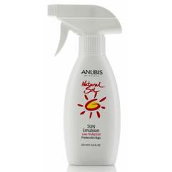 Anubis Sun Emulsion Low Protection Сонцезахисна емульсія легка, 200 мл, фото 