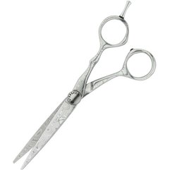 Tondeo Mythos Damast Offset 6.0 Ножиці перукарські, фото 