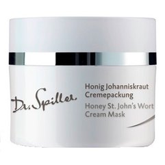 Крем-маска увлажняющая и успокаивающая с маслом зверобоя Dr. Spiller Intense Honey St. John’s Wort Cream Mask, 50 ml