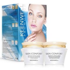 Keenwell Набір для обличчя Skin Confort (крем день + ніч), фото 