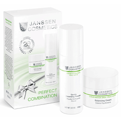 Janssen Cosmeceutical Balancing Набір Ідеальна пара для комбінованої шкіри, фото 