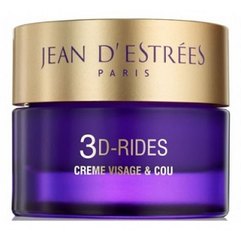 Крем продлевающий молодость Против Морщин Jean D'estrees Creme Visage Et Cou 3D, 50 ml