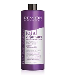 Revlon Professional Revlonissimo Total Color Care In-Salon Services Sulfate Free Antifading Blondes Шампунь безсульфатний анти-вимивання кольору для блондинок, 1000 мол, фото 