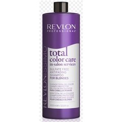 Безсульфатный шампунь антивымывание цвета для блондинок Revlon Professional Revlonissimo Sulfate Free Antifading Shampoo For Blondes, 1000 ml