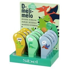 Sibel D-Meli-Melo mini Dino Гребінець для пухнастих, довгих дитячих волосся, фото 