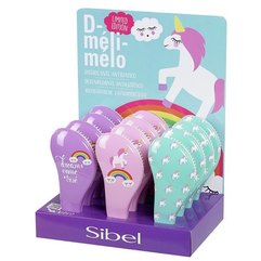 Расческа для пушистых длинных детских волос Sibel D-Meli-Melo mini Magic Dreams