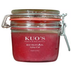 KUO'S Red Fruits Salt Peeling Сольовий пілінг, 250 мл, фото 