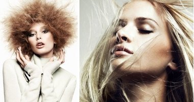 Если пушатся волосы