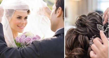 Романтично и женственно: прически на свадьбу