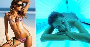 Загар в солярии: польза