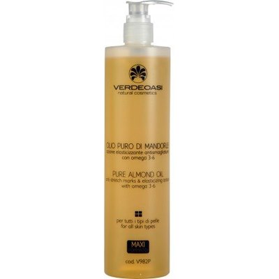 Миндальное масло против растяжек с Омега 3+6 Verdeoasi Pure Almonds Oil, изображение 3