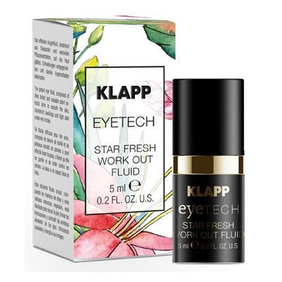 Флюид для век Звездный фитнес Klapp Eyetech Star Fresh Work Out Fluid, 15 ml, изображение 4