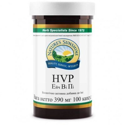 NSP HVP Ейч ви пі (комплекс з валеріаною), 100 капсул по 390 мг, фото 