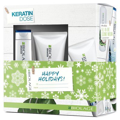 Набор для укрепления волос Biolage Keratindose Happy Holidays