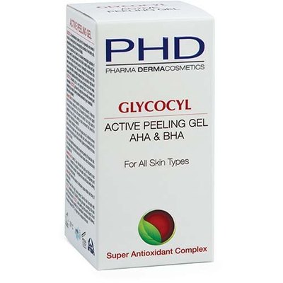 PHD Glycocyl Active Peeling Gel AHA & BHA Нічний гель-пілінг, 50 мл, фото _ab__is.image_number.default