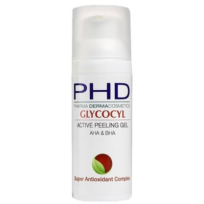 PHD Glycocyl Active Peeling Gel AHA & BHA Нічний гель-пілінг, 50 мл, фото _ab__is.image_number.default