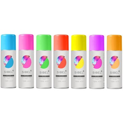 Краска-спрей для волос Sibel Colour Hair Spray, 125 ml, изображение 5 Краска-спрей для волос Sibel Colour Hair Spray, 125 ml, изображение 5