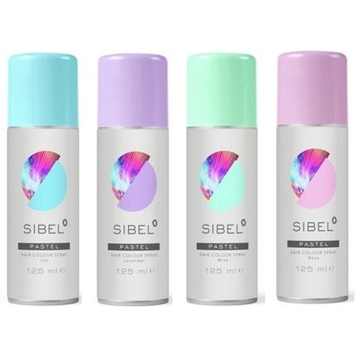 Краска-спрей для волос Sibel Colour Hair Spray, 125 ml, изображение 4 Краска-спрей для волос Sibel Colour Hair Spray, 125 ml, изображение 4
