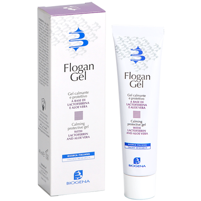 Biogena Flogan Gel Гель заспокійливий для гіперактивної шкіри, 40 мл, фото 