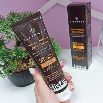 Histomer HISTAN Active Protection SPF50 + (SPF80) Крем захисний регенеруючий, 100 мл, фото _ab__is.image_number.default