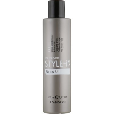 Розгладжувальний флюїд Inebrya Go Round Oil no Oil, 200 ml, фото 
