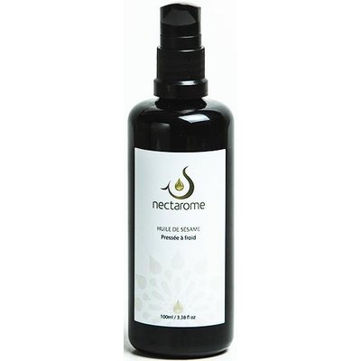Масло кунжута косметическое холодного прессования Nectarome Huile vegetale Sesame Sesamum indicum, 100 ml