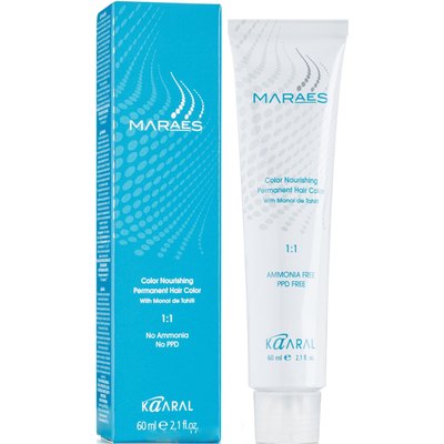 Перманентная краска для волос Kaaral Maraes Vegan Permanent Hair Color, 100ml, изображение 3