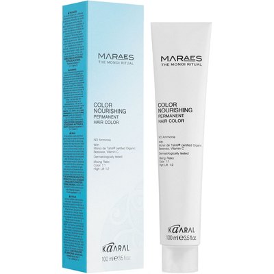 Перманентная краска для волос Kaaral Maraes Vegan Permanent Hair Color, 100ml, изображение 2