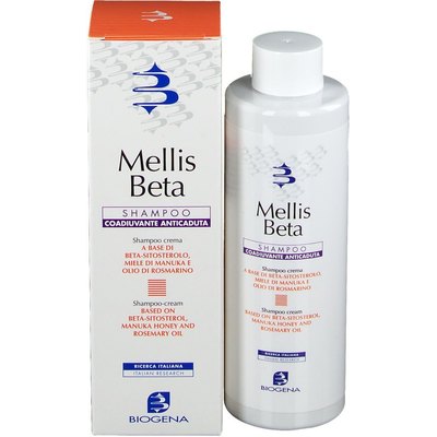 Biogena Mellis Beta Shampoo Шампунь лікувально-профілактичний від випадіння волосся, 200 мл, фото 
