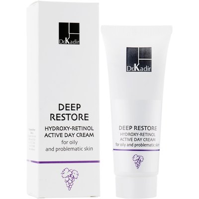 Дневной крем для жирной и проблемной кожи Dr. Kadir Deep Restore Day Cream For The Oily And Problematic Skin, 75 ml