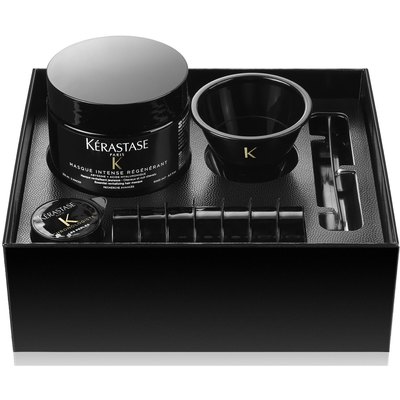 Набор Хроноложист ревитализирующая маска и жемчужный концентрат Kerastase Chronologiste Caviar Ritual, 250 мл+8х8 мл