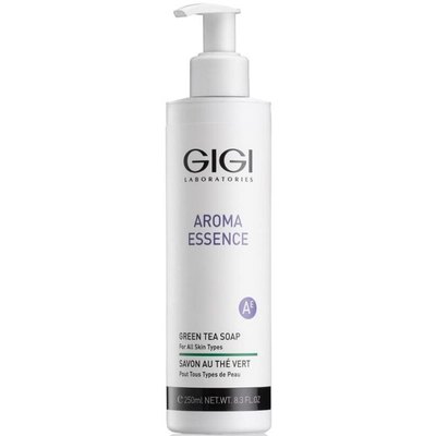 Мыло с зеленым чаем для всех типов кожи Gigi Aroma Essence Green Tea Soap For All Skin Types, 250 ml