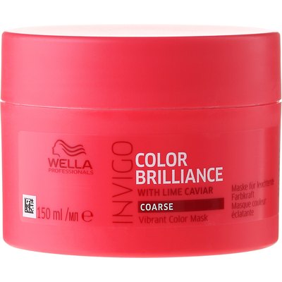 Маска для жестких окрашенных волос Wella Professionals Invigo Color Brilliance Vibrant Color Mask Coarse, изображение 3