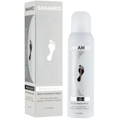Крем-пена Микросеребро для сухой кожи SanaMed, изображение 2
