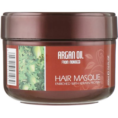 Маска для волос с протеинами и кератином Clever Hair Cosmetics Morocco Argan Oil