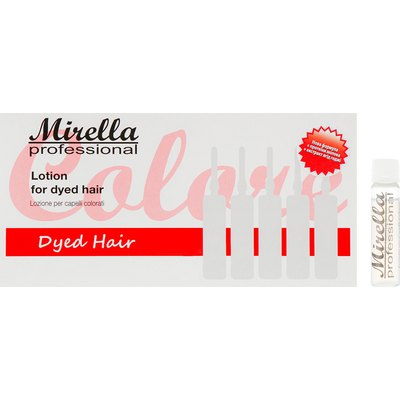 Лосьон для окрашенных волос в ампулах Mirella Professional Lotion for dyed hair, 10x10 ml