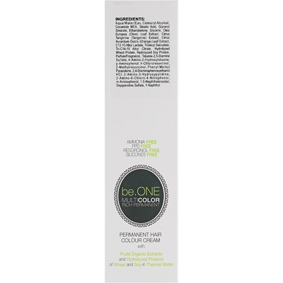 Крем-краска без аммиака Personal Touch be.One Multicolor Cream Rich Permanent, 100 ml, изображение 3