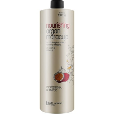 Шампунь з аргановою олією і маракуєю Dott. Solari Cosmetics Professional Argan Oil And Maracuja Shampoo, фото 