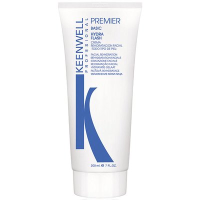 Keenwell Premier Basic Hydra-Flash Зволожуючий крем для обличчя для всіх типів шкіри, 200 мл, фото 