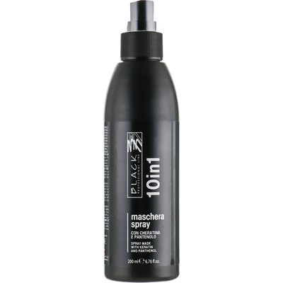 Black Professional Line Maschera Spray 10 In 1 Маска-спрей з кератином і пантенолом 10 в 1, 200 мл, фото 