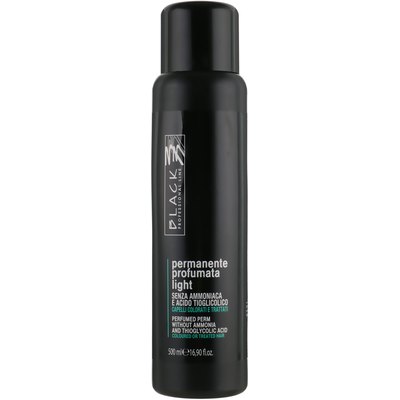 Перманент химзавивка без аммиака для окрашенных и поврежденных волос Black Professional Line Perfumed Perm Strong, 500 ml