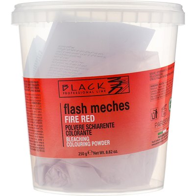Black Professional Line Flash Meches Порошок для колорування, 250 г, фото 