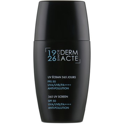 Защитный крем от загрязнений и ультрафиолета SPF50 UVA/UVB/PA+++++ Academie Derm Acte Anti-Pollution 365 UV Screen, 30 ml
