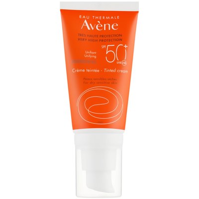 Тональный крем солнцезащитный SPF50 Avene Sun Very High Protection Tinted Cream, 50 ml