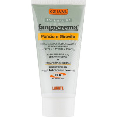 Фанго крем для живота и талии с разогревающим действием GUAM Tourmaline, 150 ml