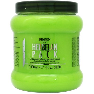 Рослинний бальзам для волосся Dikson Herbelan Pack Conditioning Cream, 1000 ml, фото 