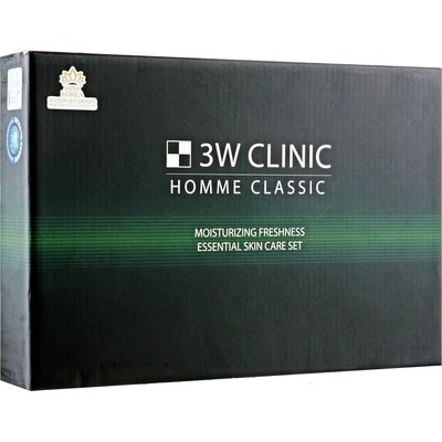 Набор 3W CLINIC Homme Classic Moisturizing Freshness Essentia 2 Items Set